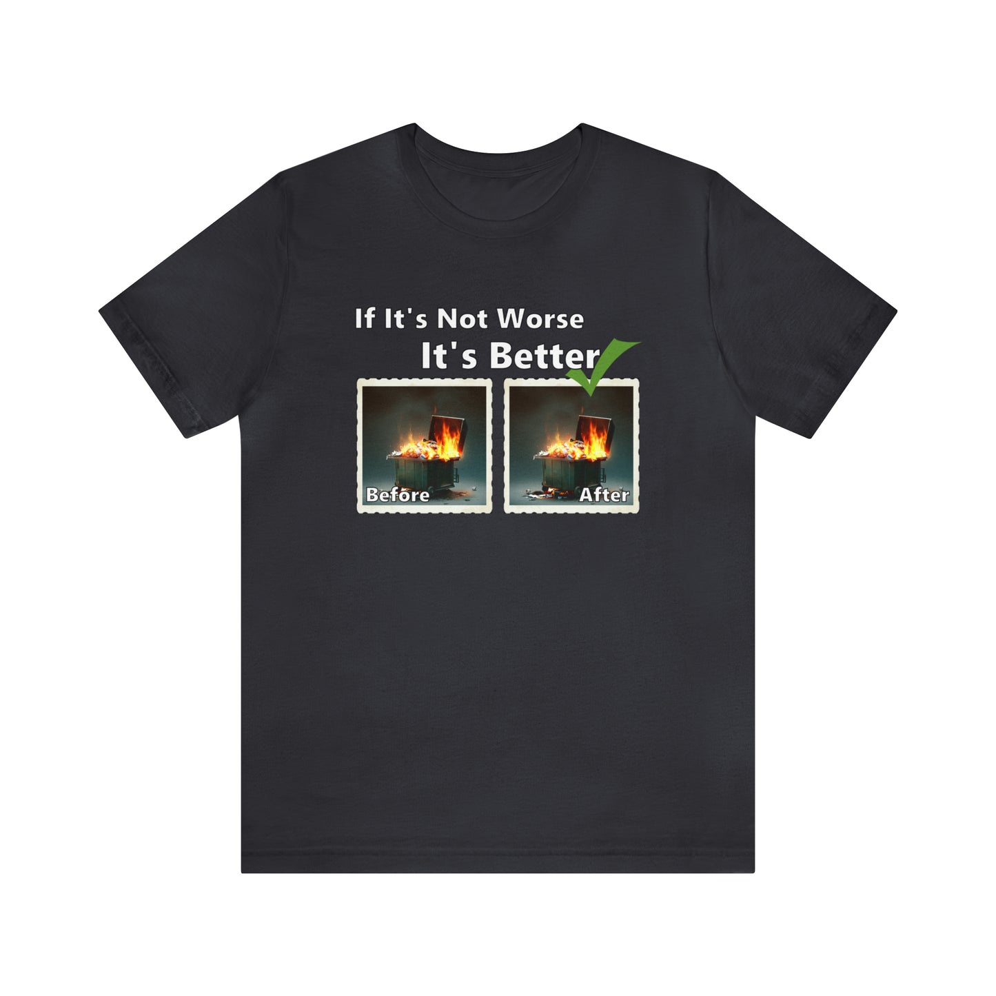 If It's Not Worse It's Better T Shirt