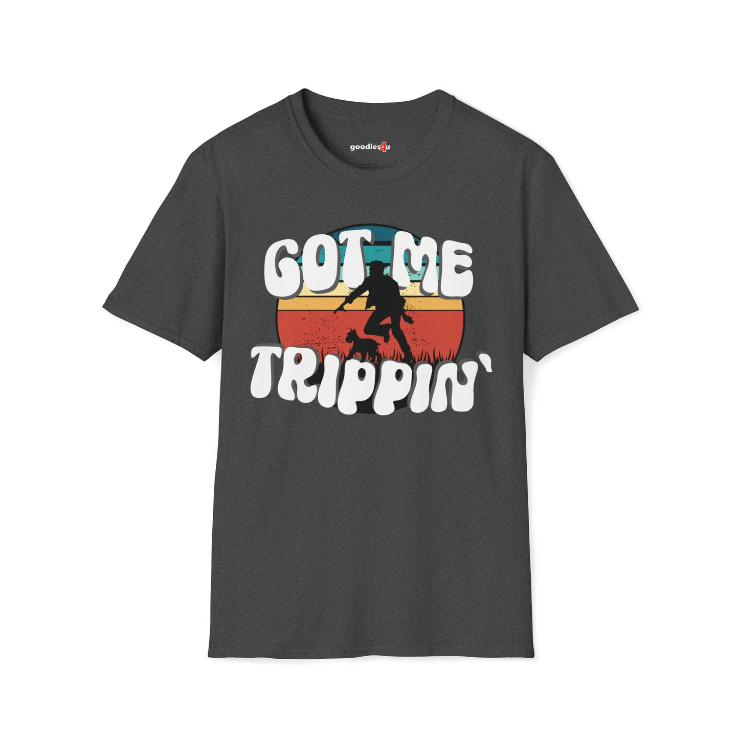 Mini Schnauzer Got Me Trippin' Literally Tripping (Guy) Unisex T Shirt