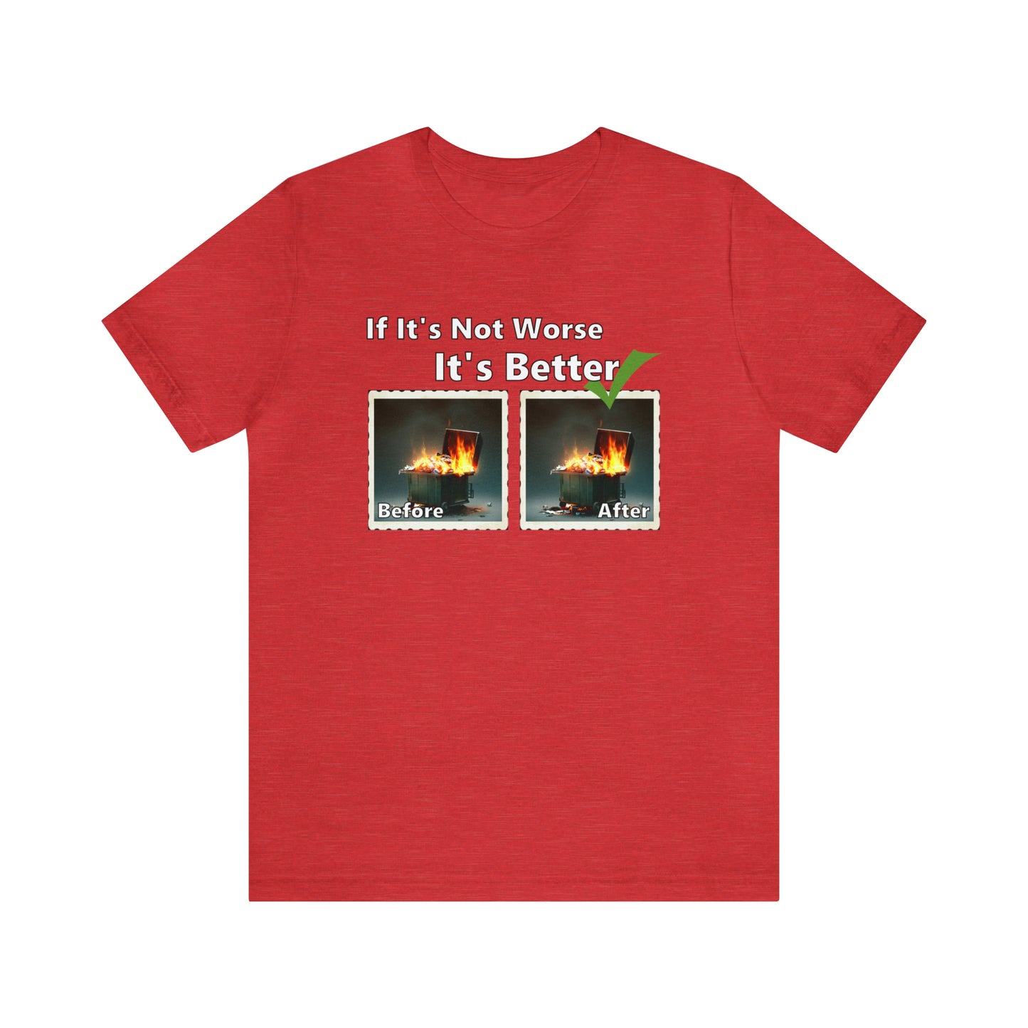 If It's Not Worse It's Better T Shirt