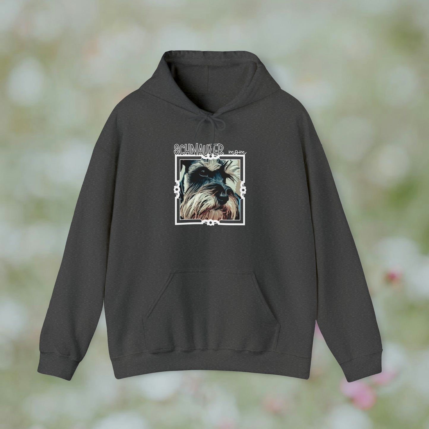 Schnauzer Mom Hooded Unisex Sweatshirt