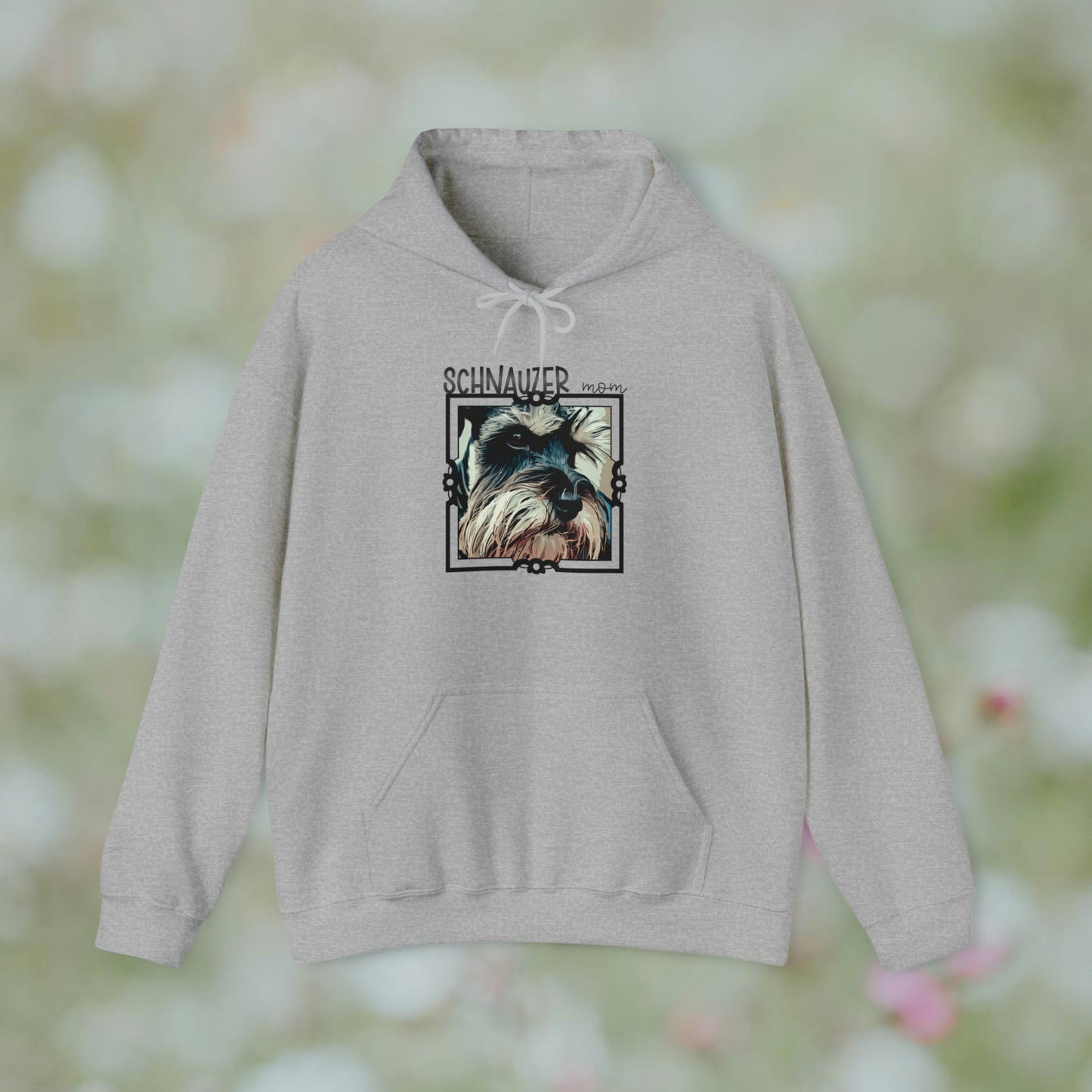 Schnauzer Mom Hooded Unisex Sweatshirt