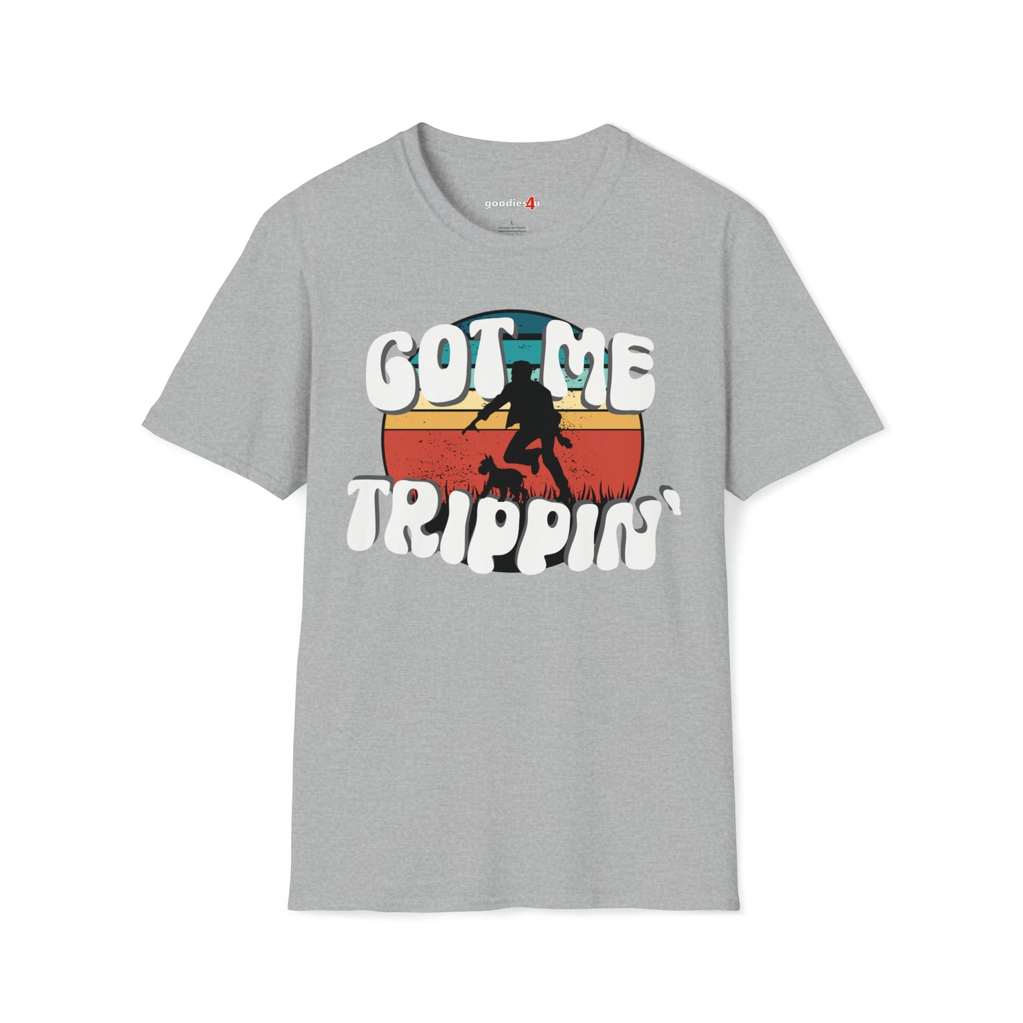 Mini Schnauzer Got Me Trippin' Literally Tripping (Guy) Unisex T Shirt