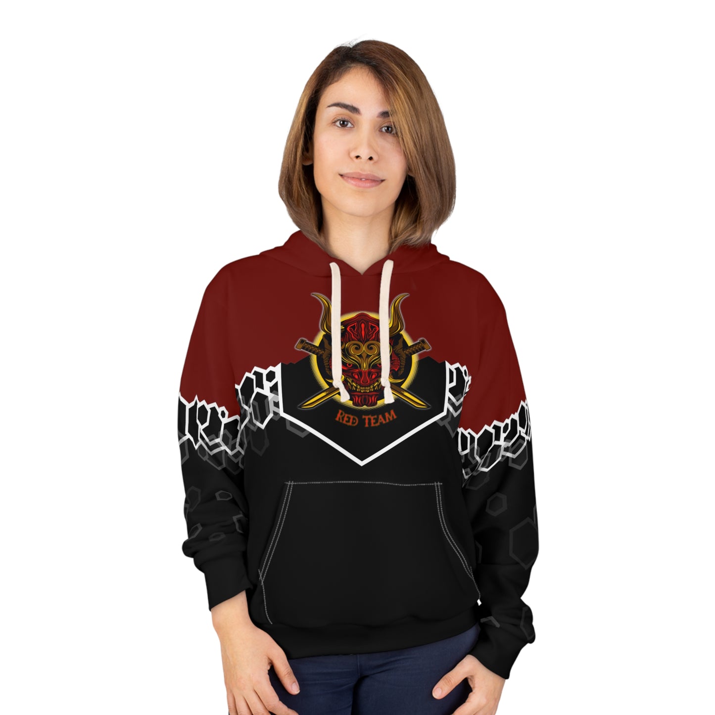 Cybersecurity Red Team Devil Ronin Unisex Pullover Hoodie