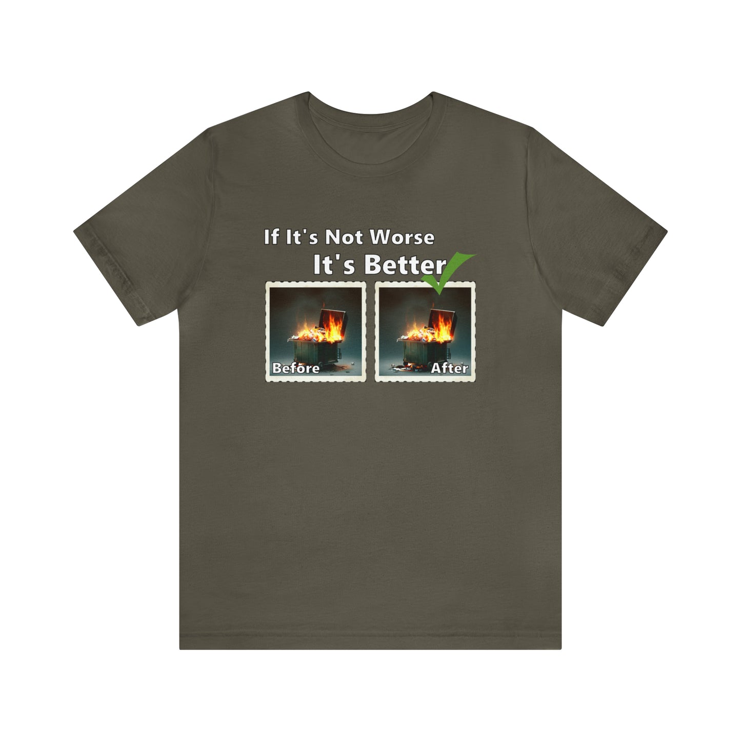 If It's Not Worse It's Better T Shirt