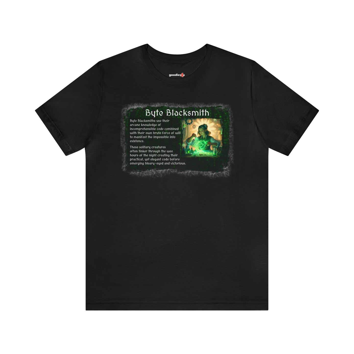 RPG Developer: Byte Blacksmith Female Character Unisex T Shirt