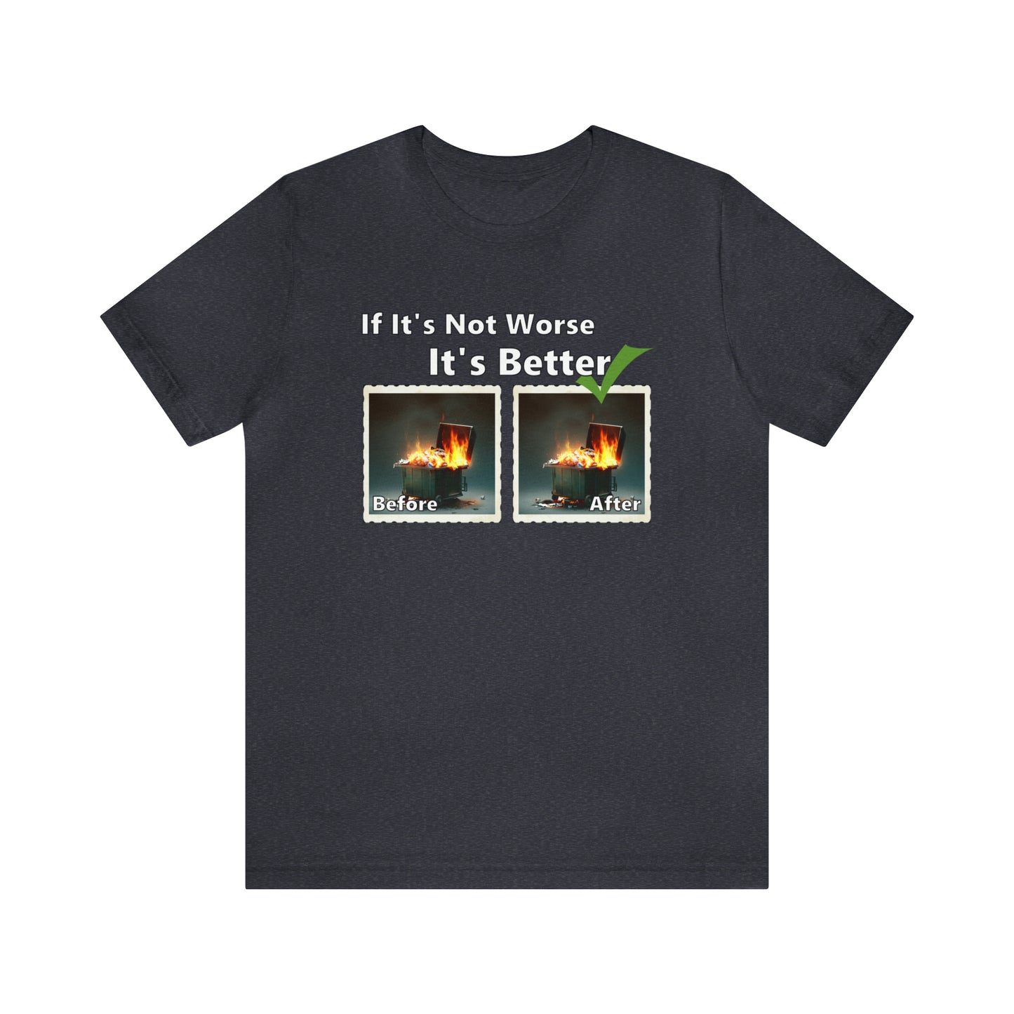 If It's Not Worse It's Better T Shirt