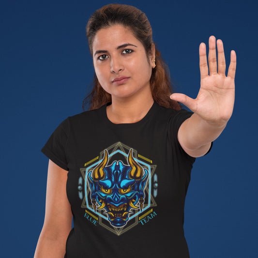 Cybersecurity Blue Team Devil Ronin Unisex T Shirt